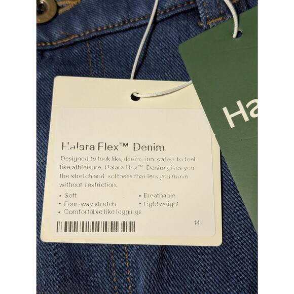 Halara Bootcut Jeans Womens Large Petite Blue Flex Denim Stretch Pockets Casual - Picture 11 of 11